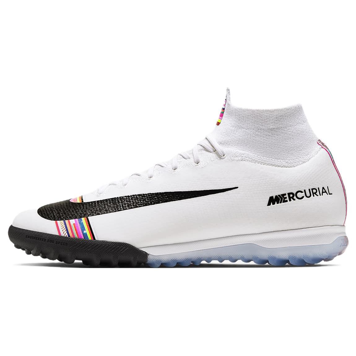 

Nike SuperflyX 6 Elite TF LVL UP Pack - Pure Platinum Unisex Sneakers White Black AJ3572-009