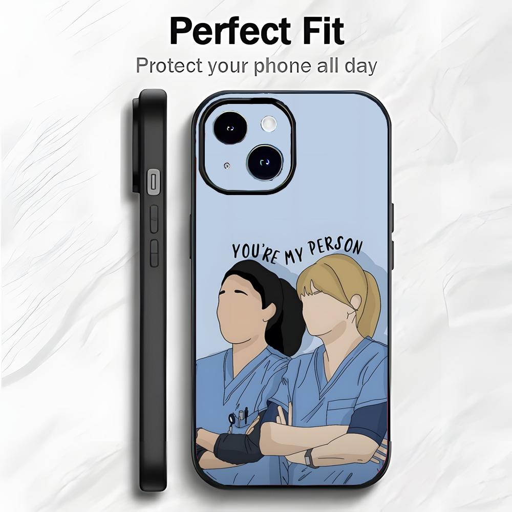 

Dramatic Medical American TV G-Grey s Anatomy Phone Case Phone Case Soft Packaging Lightweight For iPhone17 16 15 14 13ProMax iphone12promax