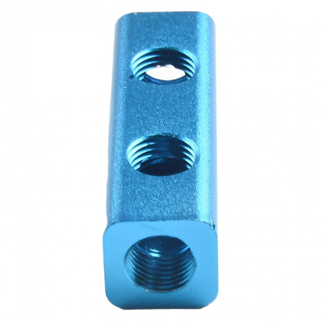 Manifold Block Splitter Air Manifold Aluminum Manifold Blue