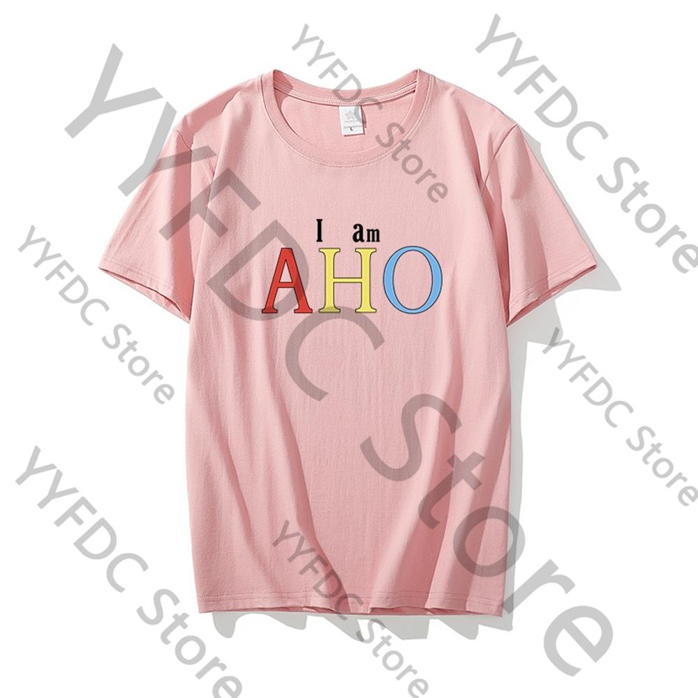 

Yuruyuri Tshirt Toshinou Kyouko Same I Am Aho Print T Shirt Harajuku Fashion Y2k Anime Merch Women Unisex Summer Short Sleeve Tee S