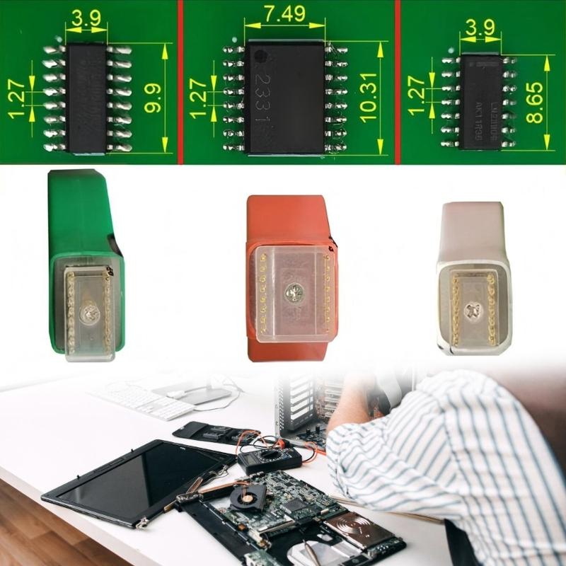 Chip Programming Download Cable For SOP14 150mil/SOP16 150mil/SOP16 300mil Easy To Use Probe