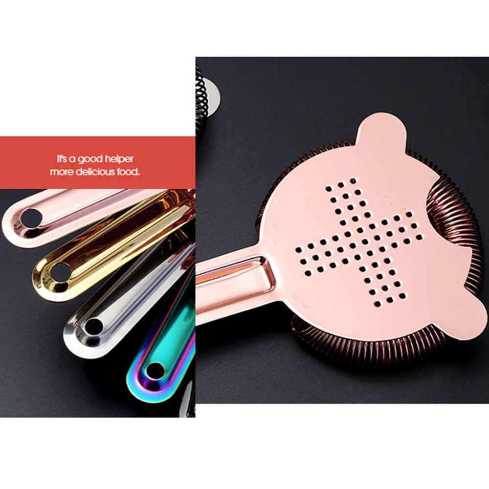 Removable Spring Cocktail Strainer 304 Stainless Steel Drink Strainer Bar Tool  Mixologists