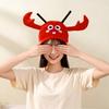 Funny Look Lobster Costume Hat Big Claw Lobster Headgear  Stage Performance