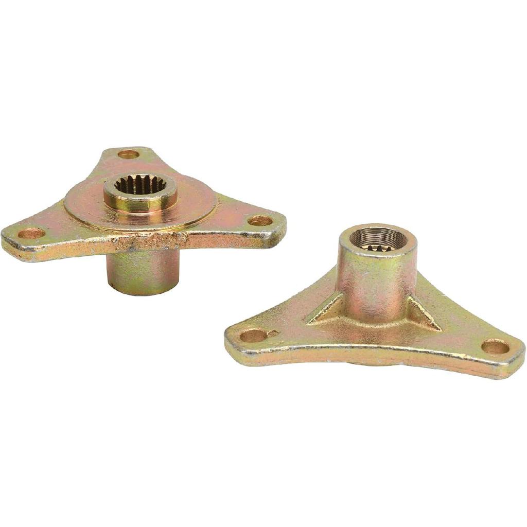 Spline Wheel, 2Pcs 17T Rear Axle Hub Steel Alloy Wheel Fit For Go Kart