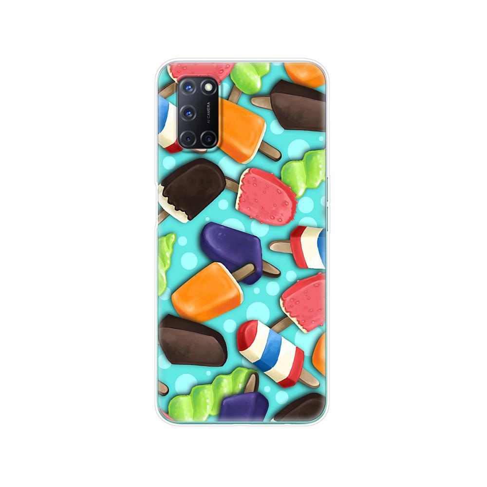 For OPPO A52 Case A92 A72 Case 6.5" Silicon Soft TPU Back Phone Cover For OPPO A 52 72 92 Case OPPOA92 OPPOA72 OPPOA52 Case Bag