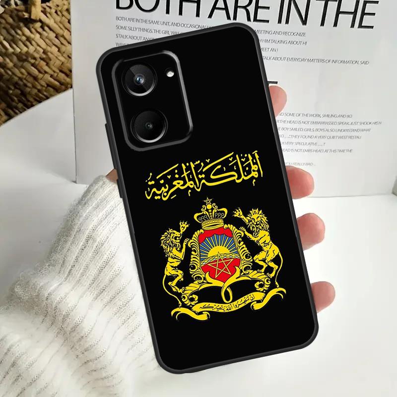 Morocco Maroc Moroccan Flag For Realme GT6 GT7 15 Pro 10 11 12 13 14 Pro Plus C55 C71 C75 C67 C63 C61 C53 C35 C65 Case