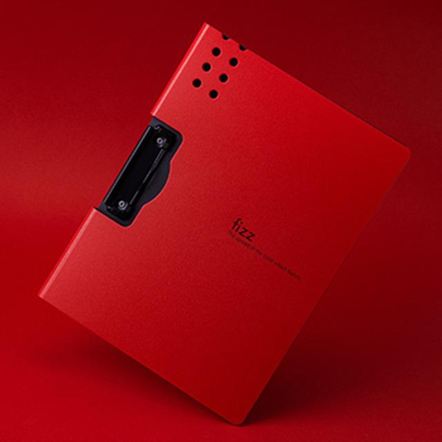 Fizz Horizontal A4 Folder 7colors Matte Texture Folder Portable Pad Portable Pen Tray Office Metting File Pocket 2 types