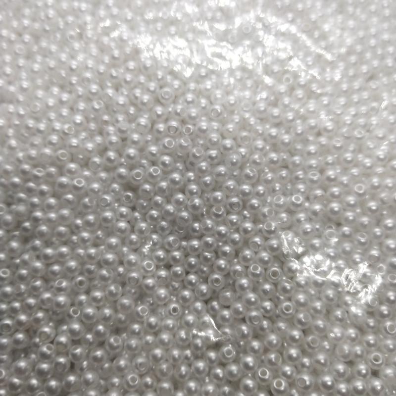 100g/50g Round Imitation Pearl ABS Beads Spacer Loose Beads Jewelry Making Findings DIY Bracelet Earrings Necklace Jewelry Making Accessories