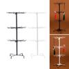 Small 3 Layer Display Stand Rotating Jewelry Organizers for Accessory and Apparel for Retail Shops and Home Organization