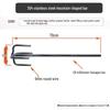 304 Stainless Steel Electric Drill Mixing Rod for Meat, Batter, and Cement
