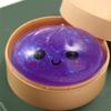 Glitter Dumpling Squishy Toys with Steamer Sensory Fidget Ball Squishy Dumpling  Kids Adults