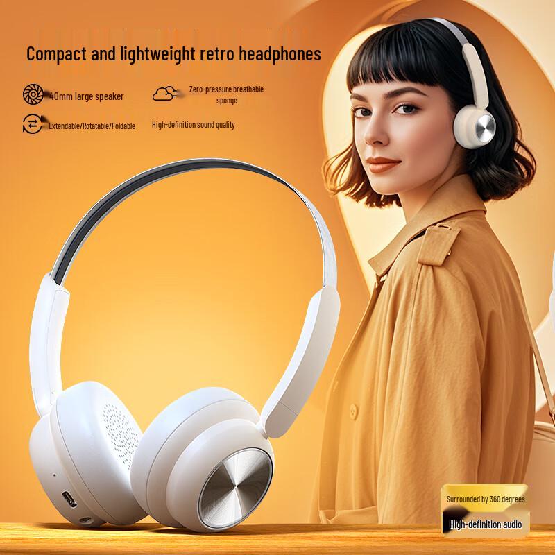 

XiaoYou U7 Retro Over-Ear Bluetooth Headset
