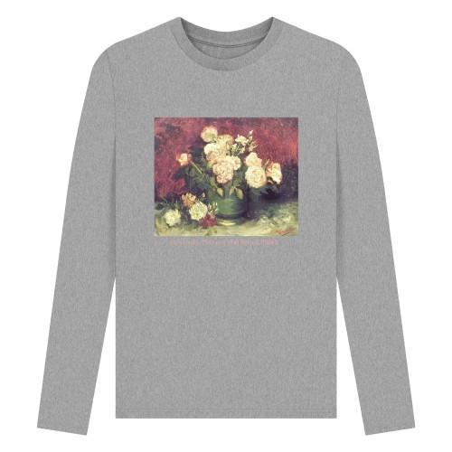 Apoh Unisex Adult SantaÂ´s Coming Edvard Munch Long-Sleeved T-Shirt