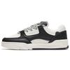 AOJIE Anti-Slip Wear-Resistant Low-Top Skateboard Shoes Men's White Black Sneakers 912348040-1
