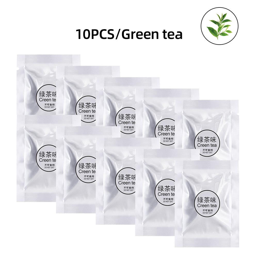 

10 шт. сменных таблеток для автомобильного ароматизатора - Премиальные ароматы для освежителя воздуха Pilot Bear (Аромат гардении/персика/зеленого чая/лаванды/лимона/океана/одеколона/) 10PCS-Green Tea