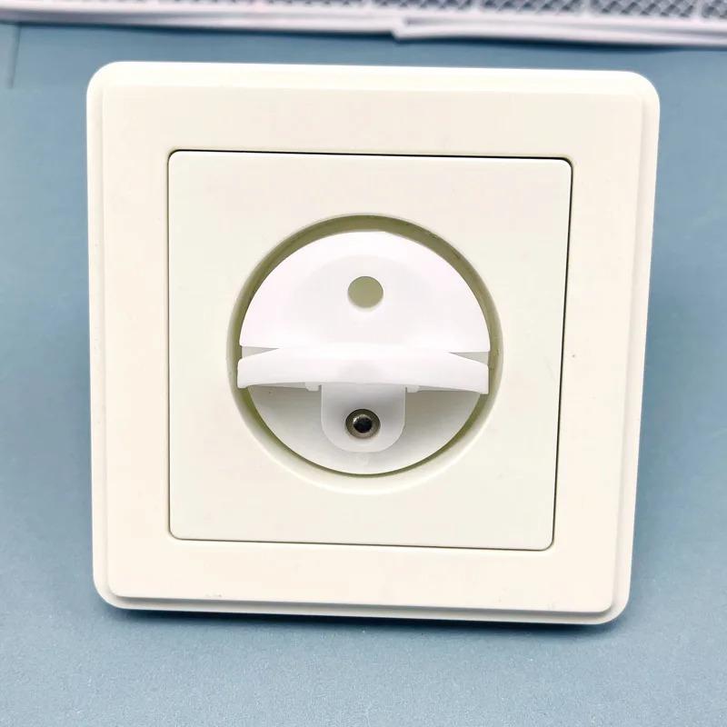 1-30Pcs Electrical Safety Socket Protective Cover Baby Care Safety Guard Protection Counter Electric Shock Rotate Protectors