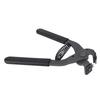 17cm HandHeld Carbon Steel Silent Pliers Leather Craft Hole Punch Tool 4mm(2 Teeth)