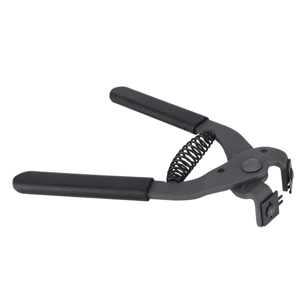 17cm HandHeld Carbon Steel Silent Pliers Leather Craft Hole Punch Tool 4mm(2 Teeth)
