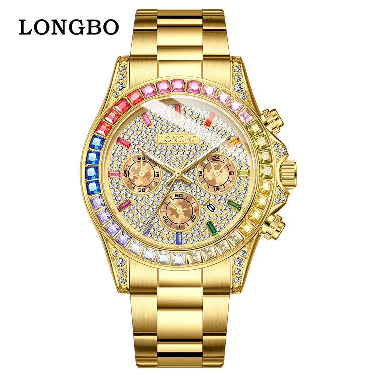 Longbo Men s Luxury Business Wristwatch - Trendy, Fashionable, Internet Celebrity Favorite