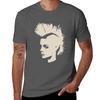 Punk Girl Unichrome Print Tshirt Large Size Short Sleeve Tshirt