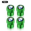 4Pcs Stylish Car Tire Valve Caps Wheel Rim Stem Covers Airdust Proof Protective Caps for BMW X1 X2 X3 X4 X5 X6 X7 Exterior Decor MD2
