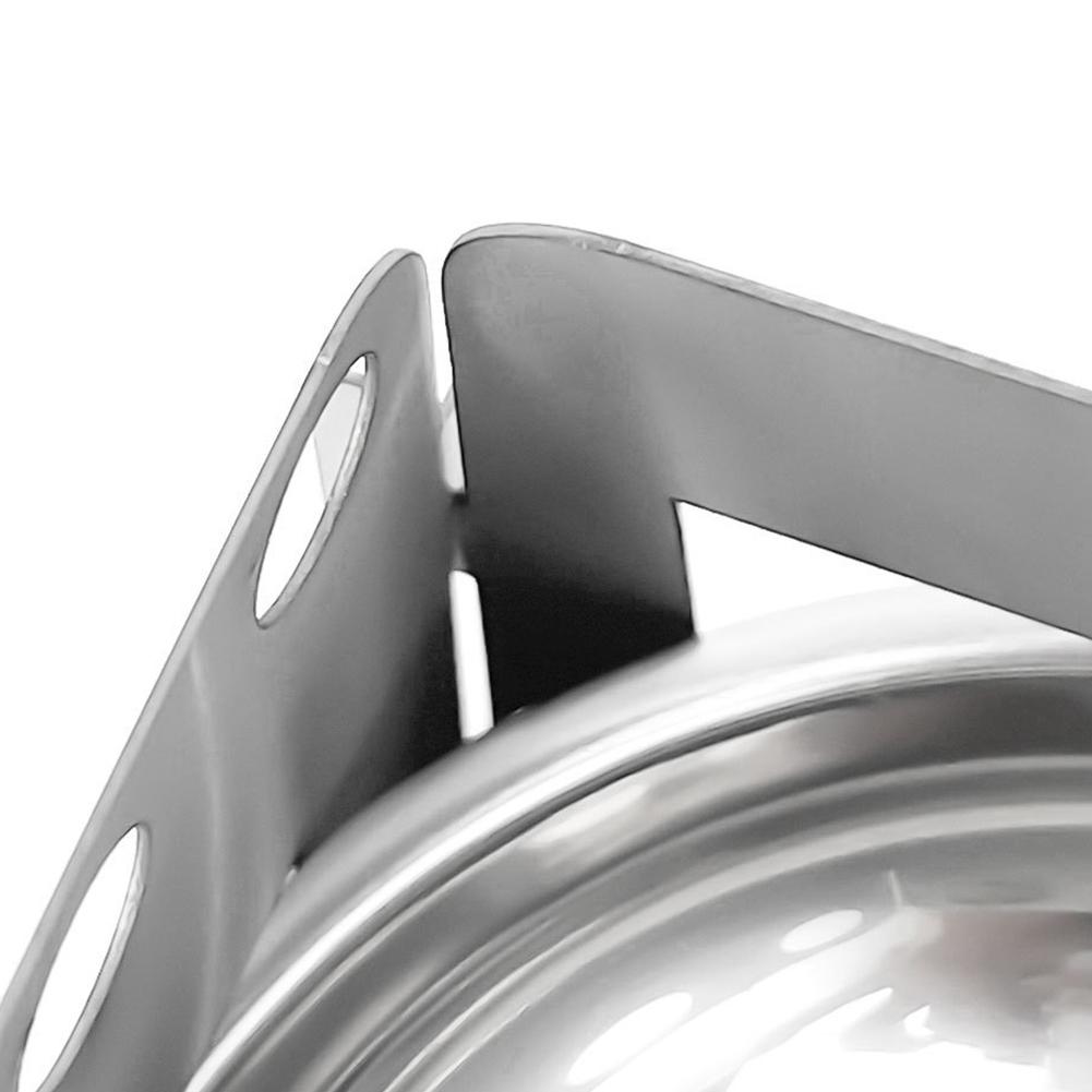 Folding Camping Wood Stove With Steel Lightweight Portable Traveling For Outdoor Hiki F7E4