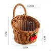 Wall Hanging Basket Woven with Handle Multifunctional Fruit Vegetable for