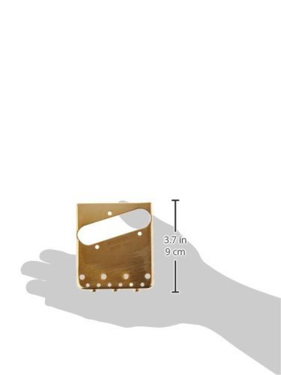 Fender Parts American Vintage Bridge Assembly with Saddles 3-Saddle Telecaster® Chromed-Brass