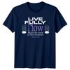 Live Fully Now Make The TShirt Mindfulness Inspirational Gift For Him And Her