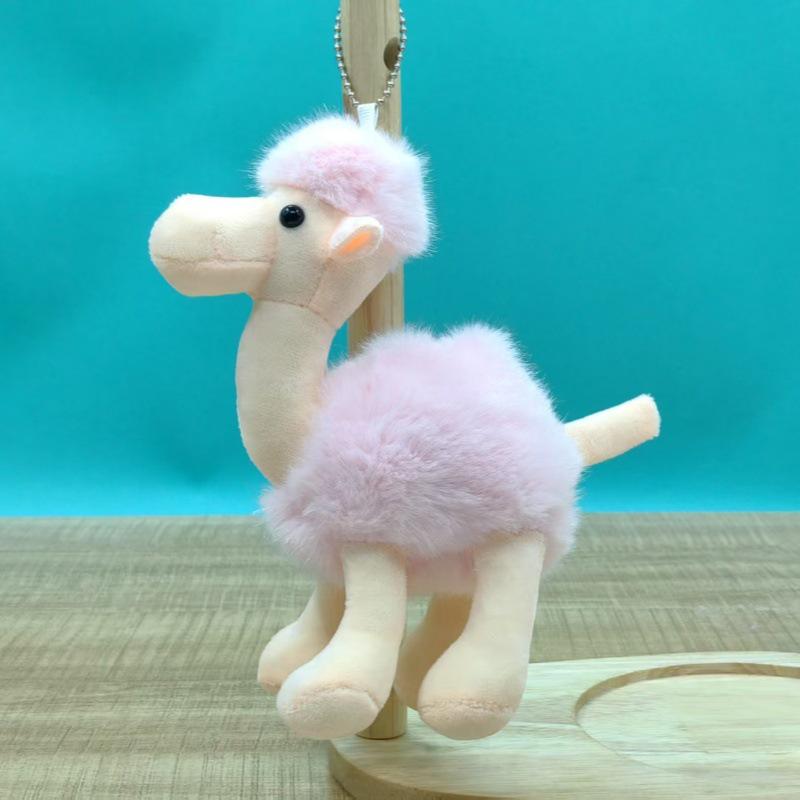 Cute Camel Plush Keychain - Adorable Desert Camel Doll Bag Charm