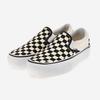 Classic Slip On Platform Black And White checkerWhite 7 6