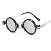 Retro Round Sunglasses for Men Women Metal Frame UV400 Protection Small Sun Glasses Eyewear Shades Oculos De Sol