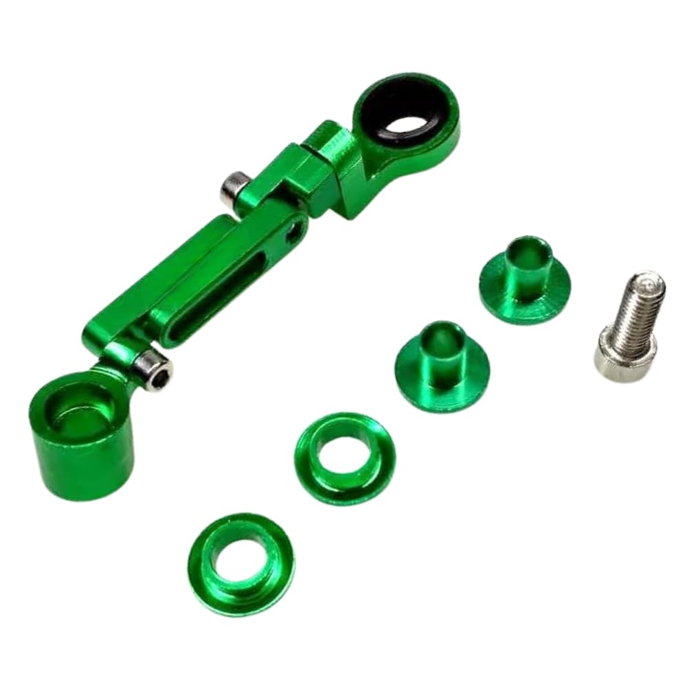 

MAKUMINORS Универсальный кронштейн для бачка резервуара Алюминиевый Анодированный Бачок резервуара главного цилиндра Гидравлический тормоз Сцепление Обработанный Зеленый Зеленый