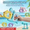 Shark Water Gun Set Large & Small Water Blaster Summer Outdoor Pool Beach Toys For Kids Parent-Child Squirt Gun Fighting Gift