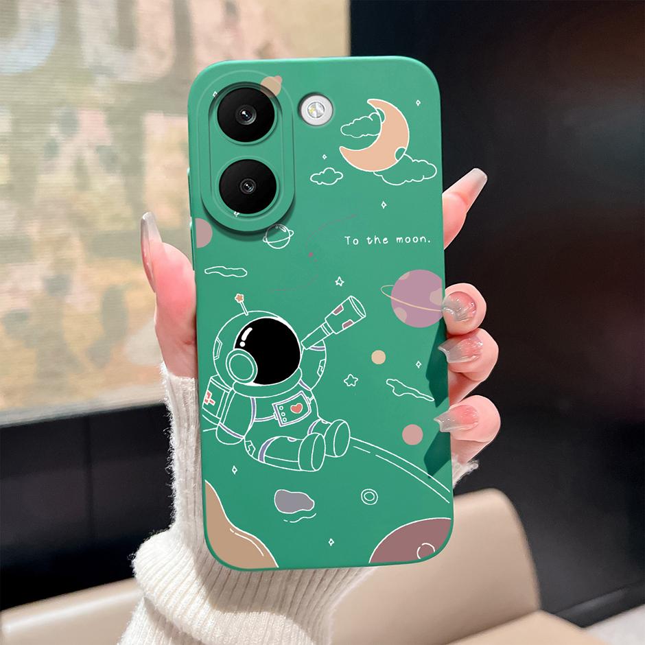 

For Poco X8Pro X8ProMax Case Lovely Astronaut Avocado Drop-Resistant Camera Protection Housing For xiaomi poco x8 pro max Shell Xiaomi Poco X8 Pro