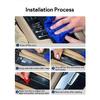 for Jeep Grand Cherokee 2021 2022 2023 2024 Interior TPU Anti-scratch Film Center Console Navigation Panel Protection Sticker