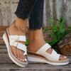 Fashion Women's Platform Wedge Sandals, Summer Women's Slippers, Outdoor Beach Casual Shoes, Durable, Non Slip Luxury Shoes