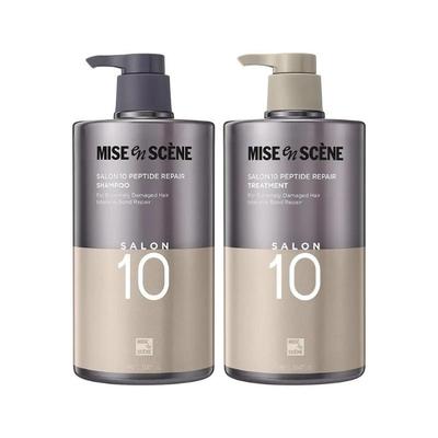 Salon 10 Peptid Reparatur Shampoo & Kur (990ml / 33.46 fl. Unze)