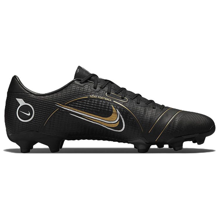 Nike Mercurial Vapor 14 Academy MG Black Metallic Gold Мужские кроссовки — фото 2