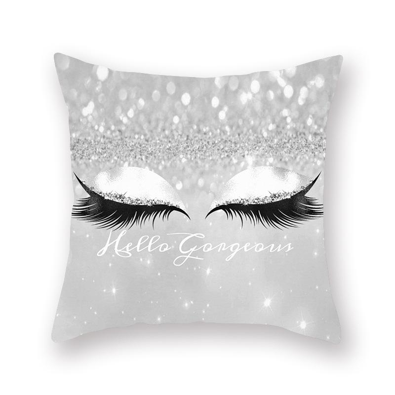 Ins Wimper Pfirsich Samt Kissenbezug Kissen Schlaf Taillenkissen Kissenbezug Zuhause