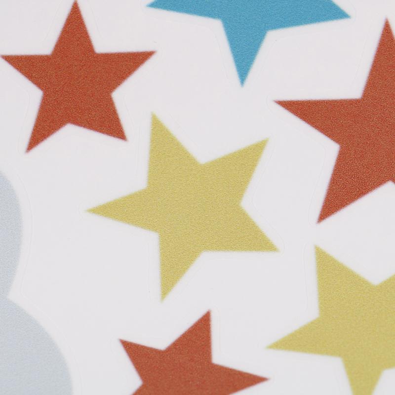 Rainbow Stars Wall Sticker Kids Bedroom Window Decals Vinyl Art Murals Removable