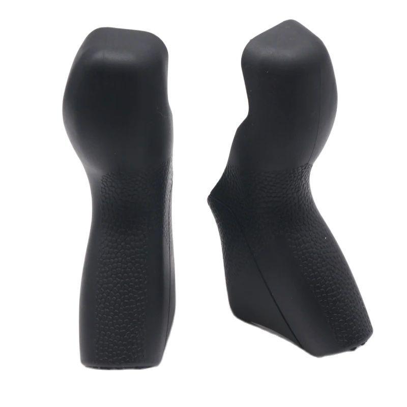 Micronew Bike Bicycle Brake Lever Hoods For Microshifter Gear Shift Lever Cover Rubber Cycling Accessories чёрный