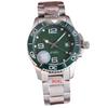 Automatic Mechanical Diving Watch Steel Belt Business Station West