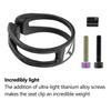 Ultra-light 6g Carbon Fiber Bike Seat Clamp Road Mountain Post Collar Cycling Parts