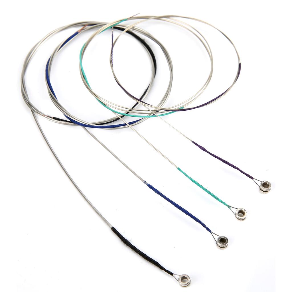 4pcs Viola Strings A?1st D?2nd G?3rd C?4th Nickel Silver Wound Nickel?Plated Ball?End Steel Core