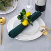 Simulation Lemon Napkin Ring Napkin Ring Holder Furniture Restaurant Table Decoration