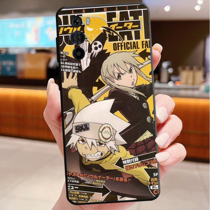 Phone Case For Motorola Edge 60 50 40 Pro 60 50 40 30 Ultra Neo Fusion Moto G Stylus G Soul Eater Crona
