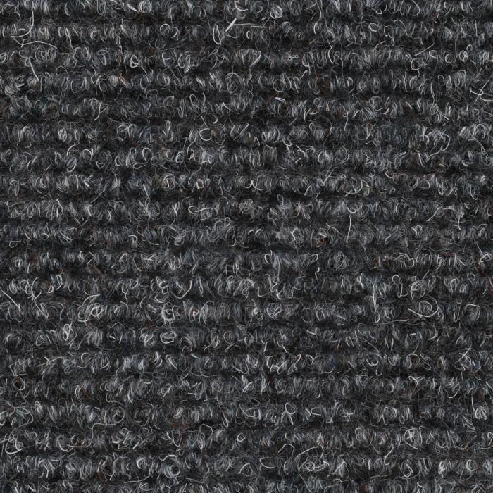 Tapis d'escalier - vidaXL - 15 pcs - 65 x 21 x 4 cm - Gris clair - Synthétique