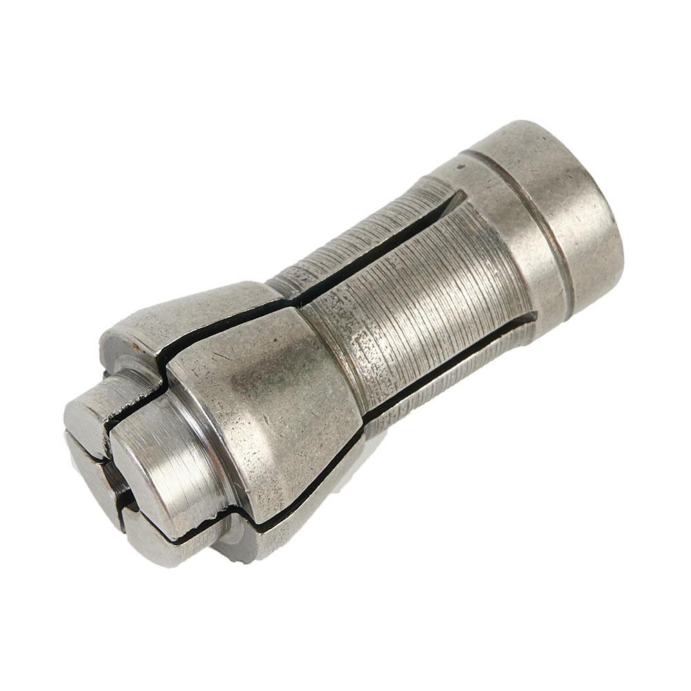 3mm/6mm Collet Chuck Adapter Pneumatic Engraving Trimming Machine Lathe Chuck Clamp Head High Precision Collets Chuck 27*10mm Tire Chucks 1