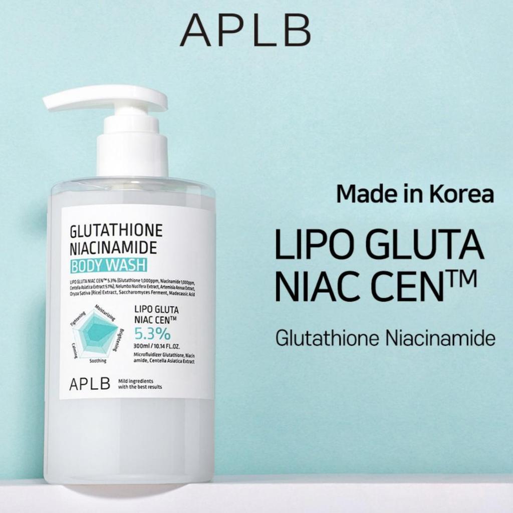 [APLB] Glutathione Niacinamide Body Wash 300ml